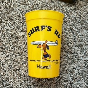 Snoopy Hawaii cup